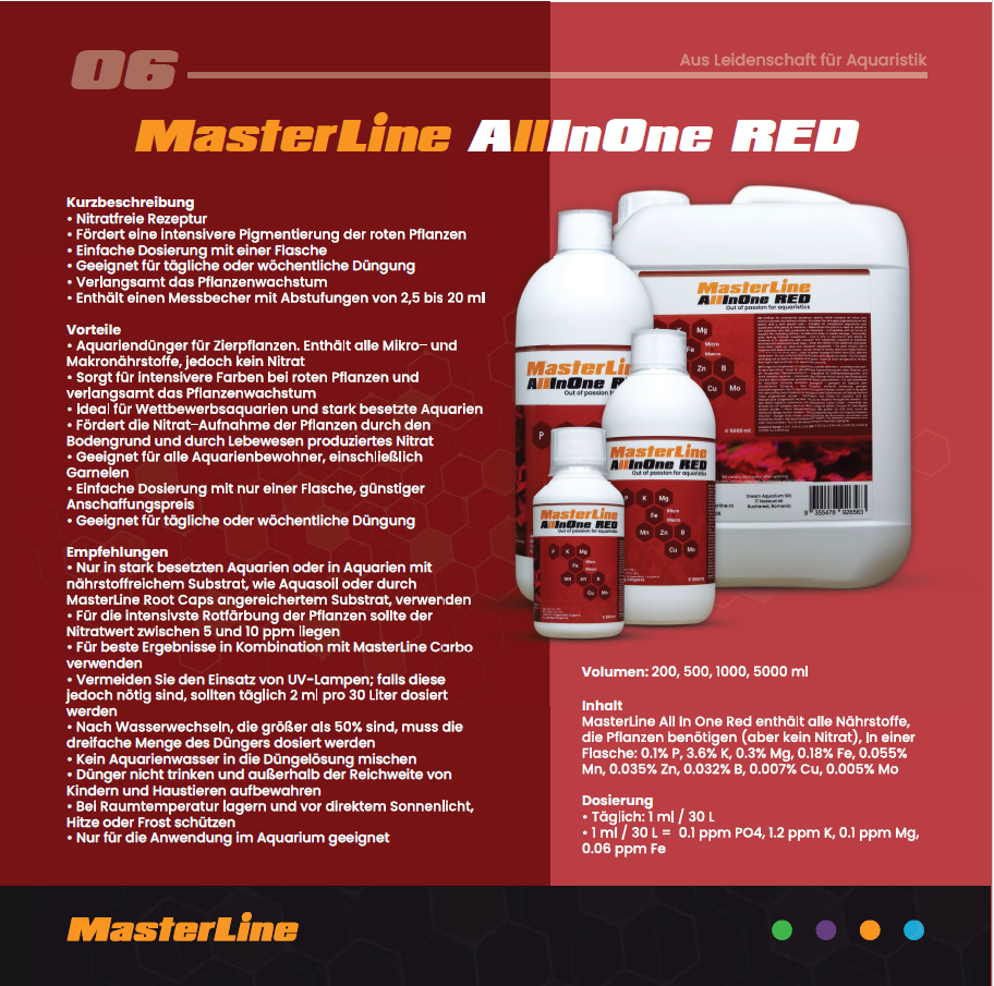 MasterLine All In One Red