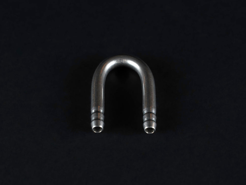 CO2 Edelstahl U-Stück 4/6mm