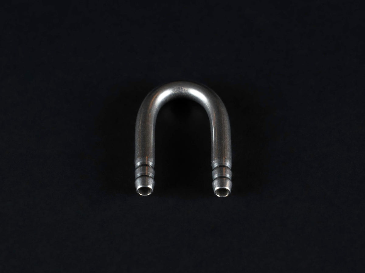 CO2 Edelstahl U-Stück 4/6mm