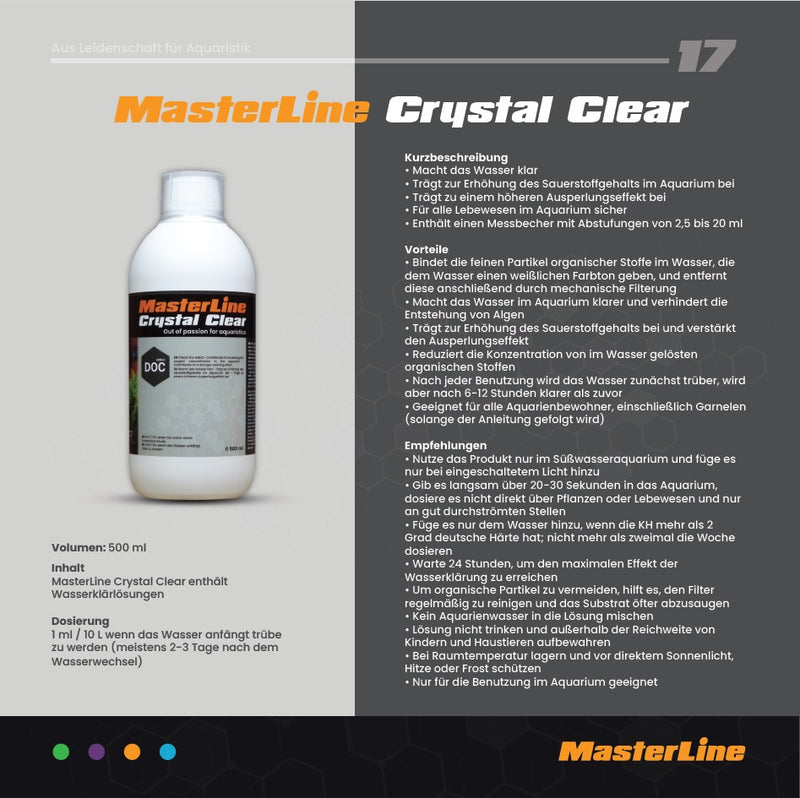MasterLine Crystal Clear