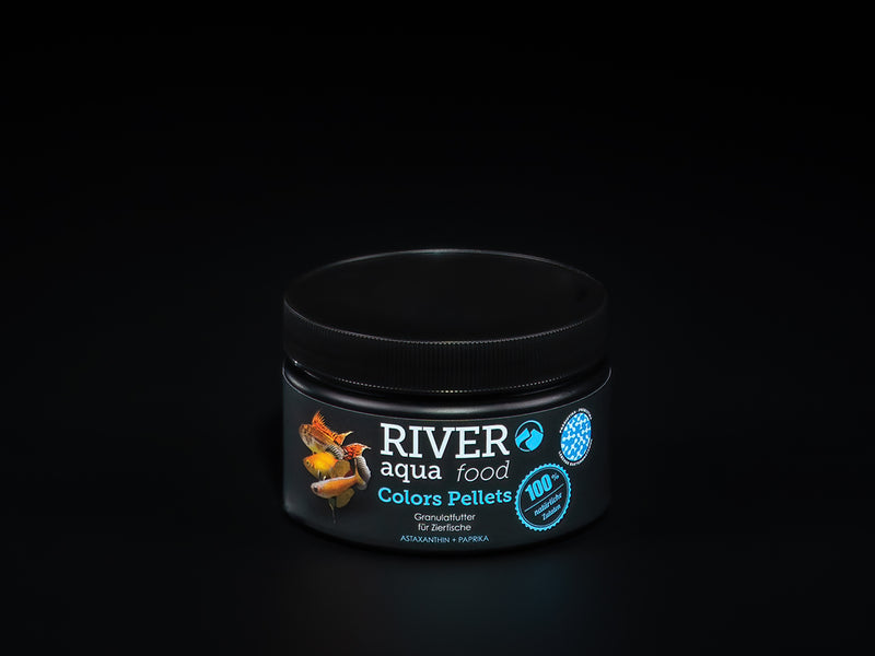 RIVER aqua food Colors Pellets