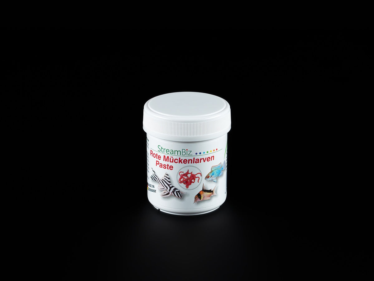 Rote Mückenlarven Paste