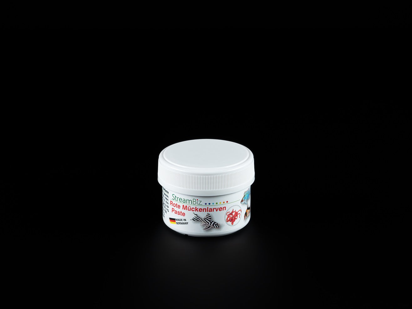 Rote Mückenlarven Paste