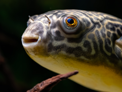 Goldringel-Kugelfisch