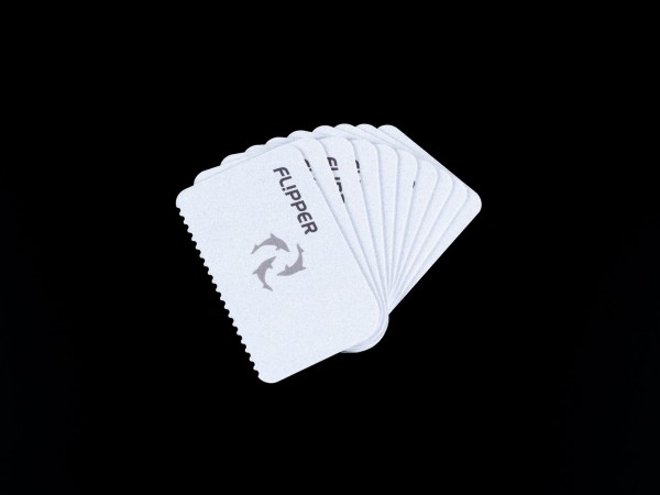 Flipper Karten Platinum Scraper, 10 St.